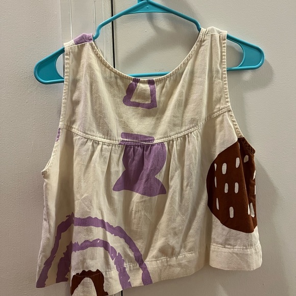 Evegravel Urban Brand Funky Pattern Blobs Tank Top - Picture 4 of 4